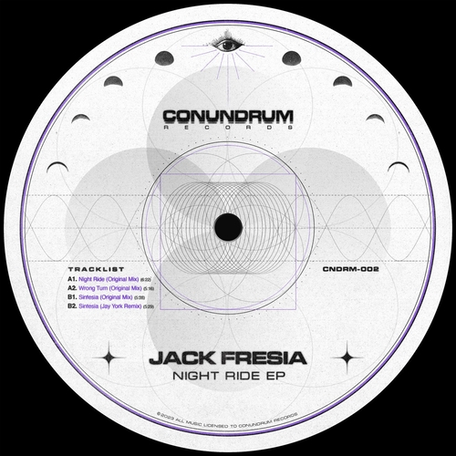 Jack Fresia - Night Ride EP [CNDRM002]